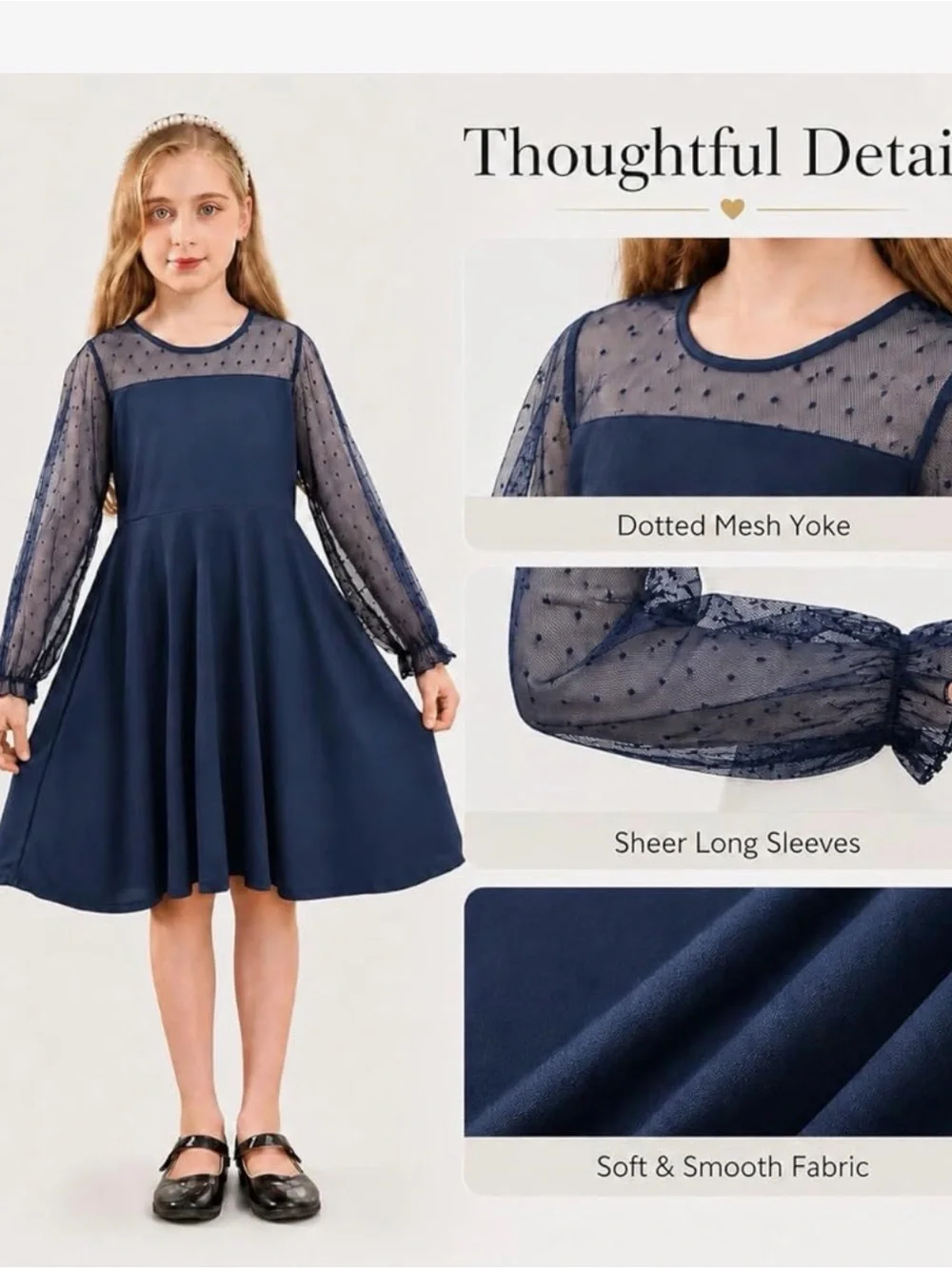 Hecxagd elegant navy